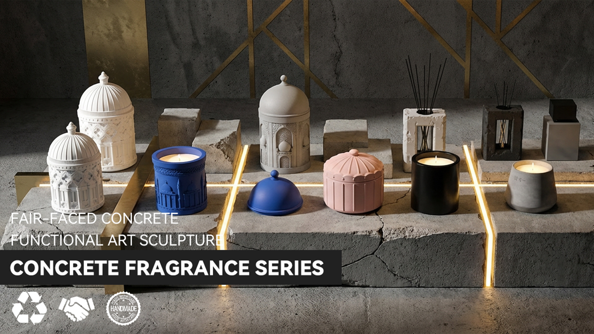 Jue One brand logo and official website homepage preview, leading fair-faced concrete home design brand