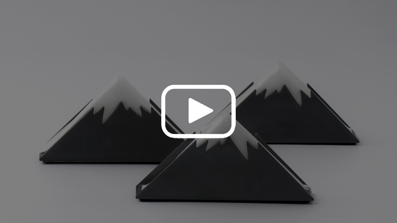 Design Sense Concrete Tissue Box Snow Area