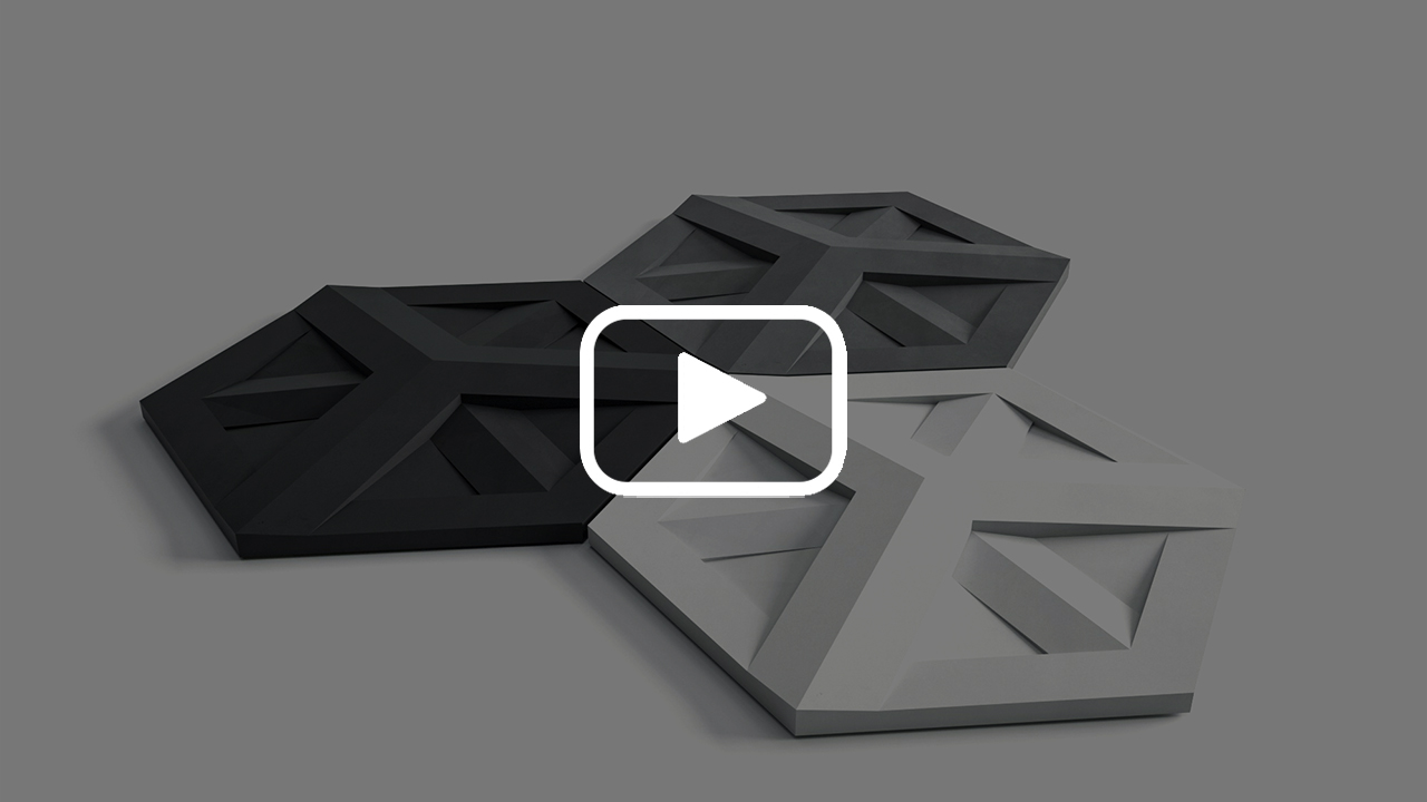 Retro 3D Wall Tiles Design Modern Connect Tiles ZHI