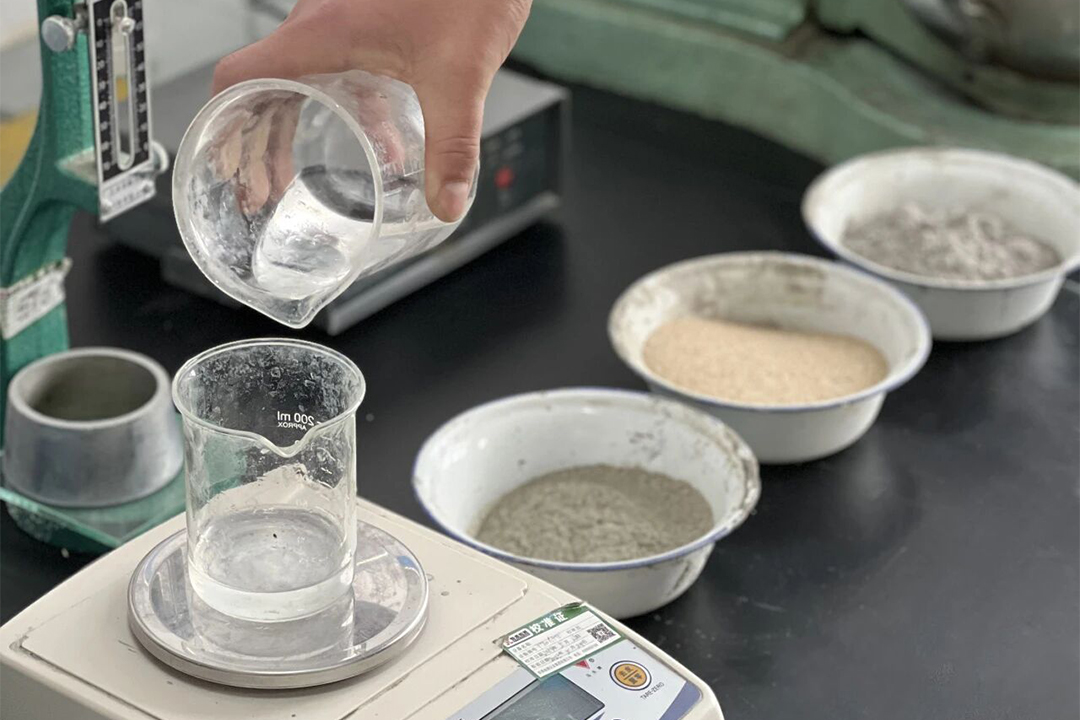 JUE1 factory showing advanced MTA mortar production workflow for large-scale B2B orders