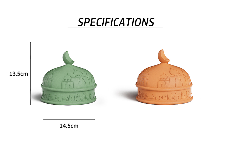 concrete candle holder dome