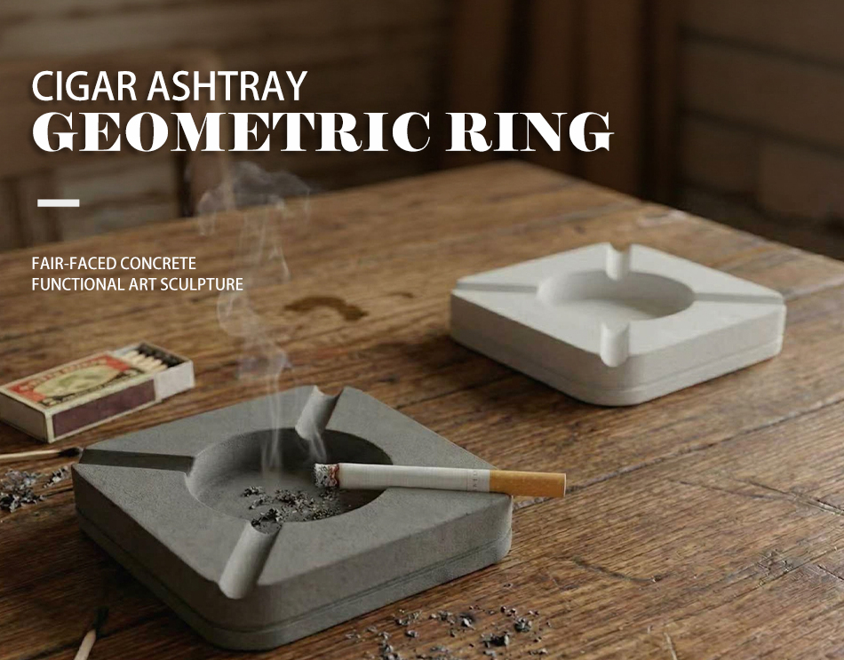 concrete-cigar-ashtray-geometric-ring-banner