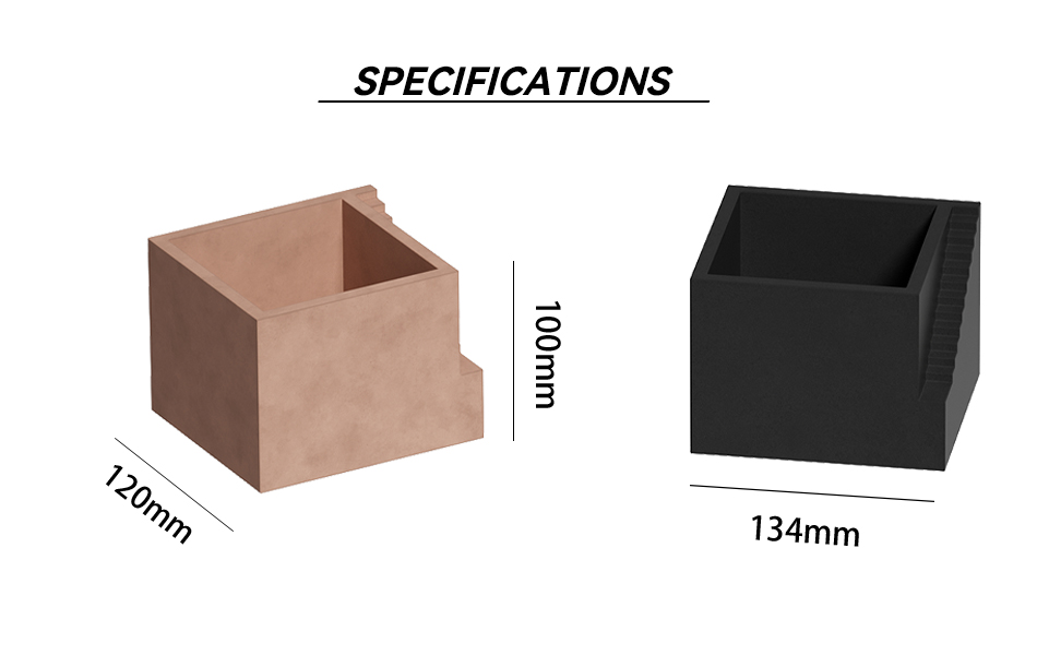 Concrete Garden Pots cloud step