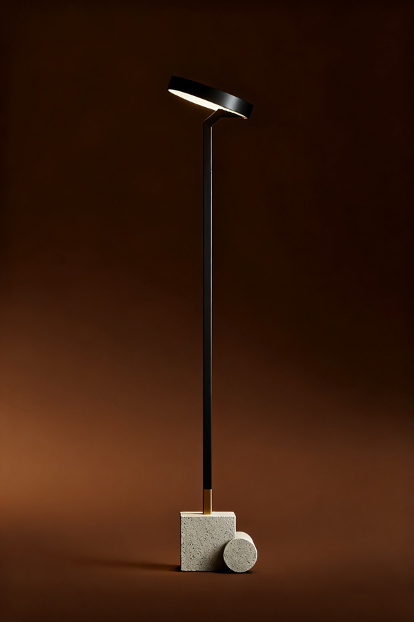 floor lamp composition on