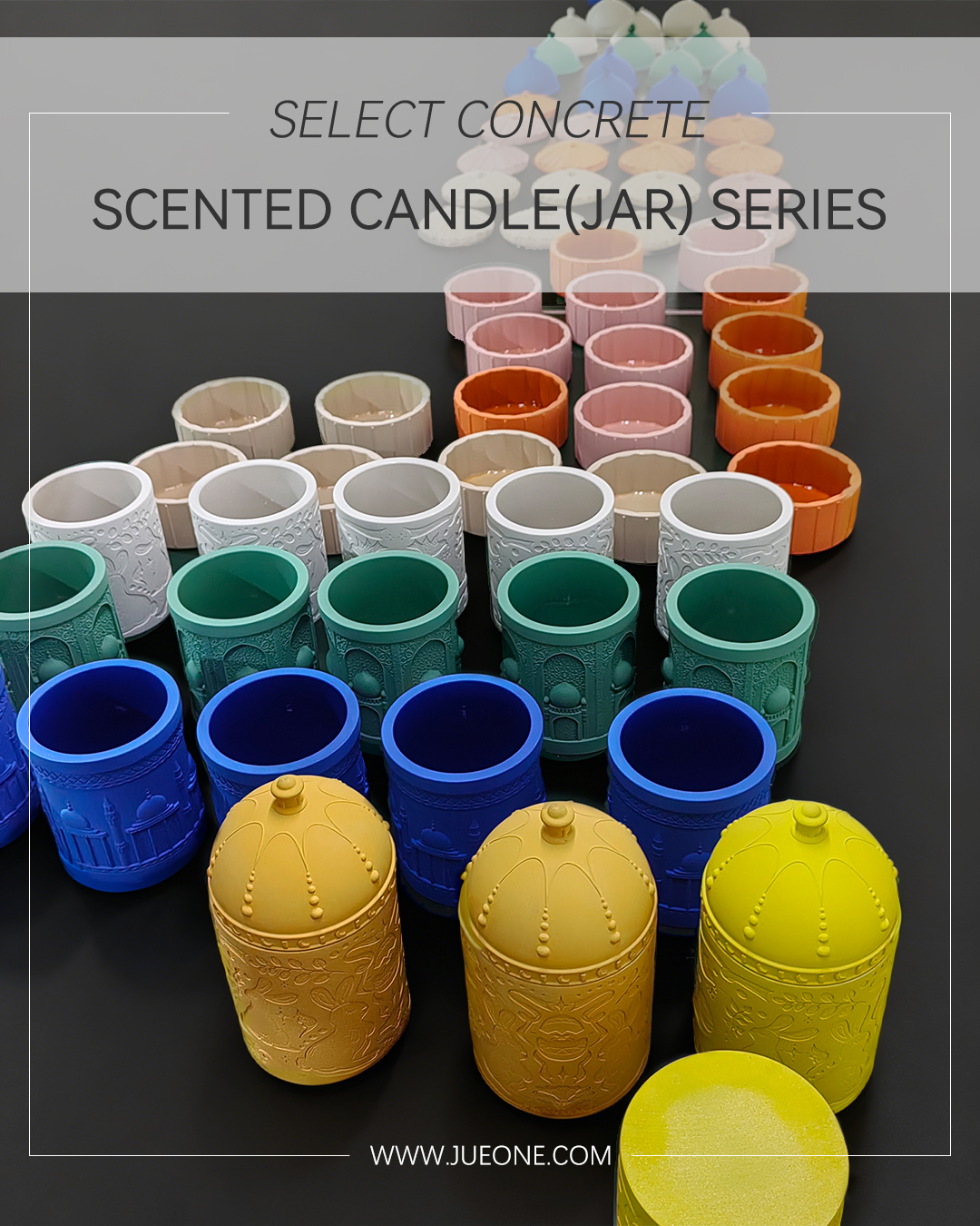 scented candle jar custonmization options