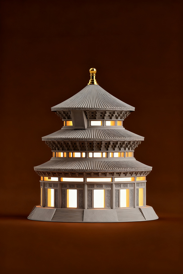 table lamp cloud stairs on
