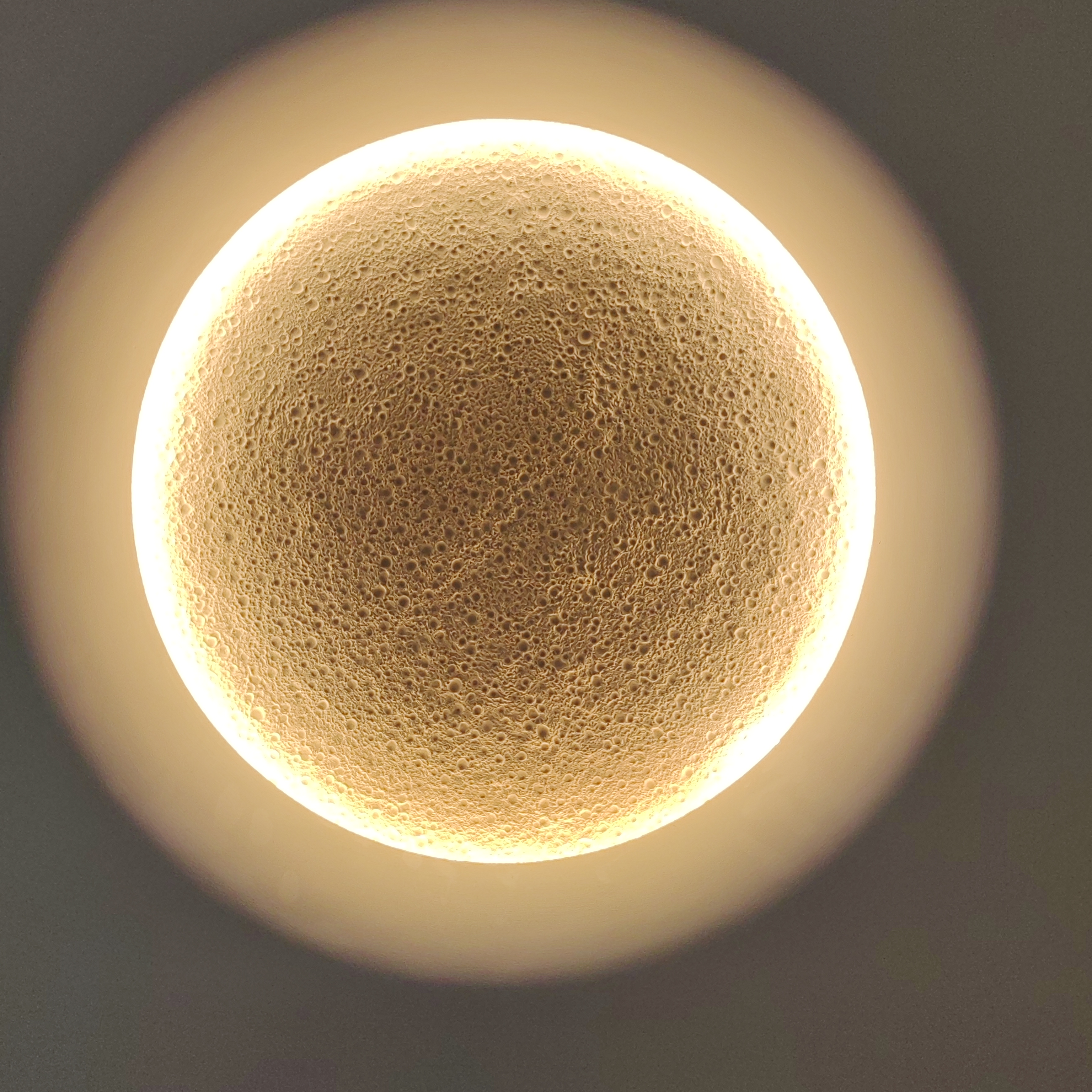 lightdesign moonscape wall lamp